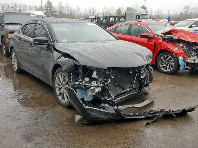 19UUB3F52FA002658 - 2015 ACURA TLX TECH შავი ფოტო 1