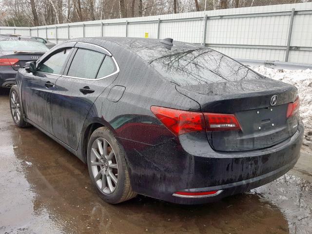 19UUB3F52FA002658 - 2015 ACURA TLX TECH შავი ფოტო 3