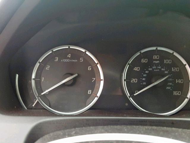 19UUB3F52FA002658 - 2015 ACURA TLX TECH შავი ფოტო 8