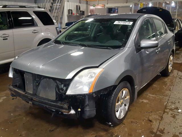 3N1AB61E78L666074 - 2008 NISSAN SENTRA 2.0 GRAY photo 2