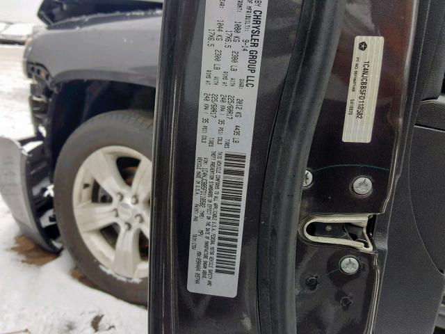 1C4NJCBB5FD118582 - 2015 JEEP COMPASS SP 灰色 照片 10