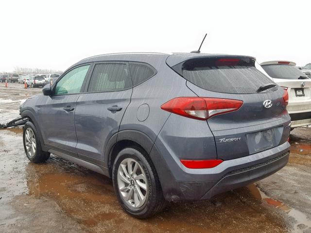 KM8J3CA46GU077498 - 2016 HYUNDAI TUCSON LIM GRAY photo 3