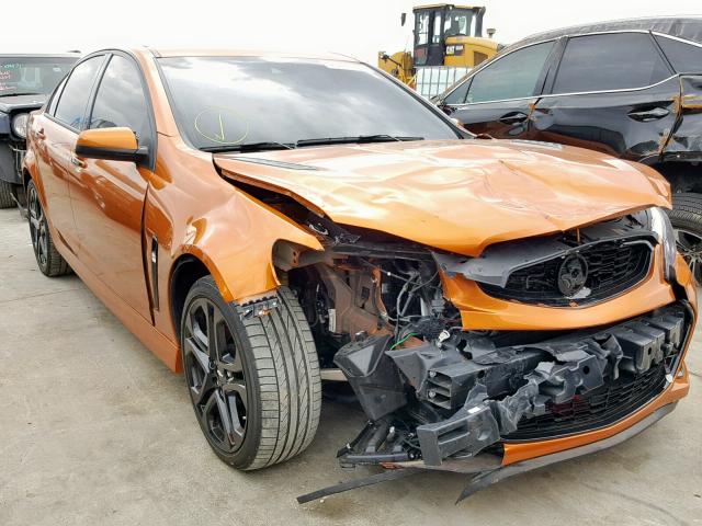 6G3F15RW1HL305421 - 2017 CHEVROLET SS ORANGE photo 1