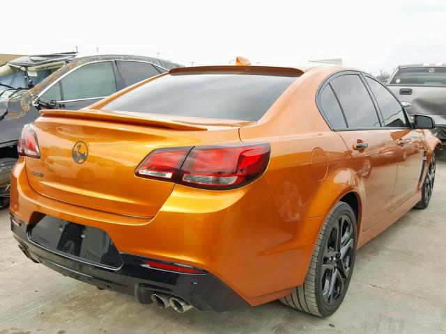 6G3F15RW1HL305421 - 2017 CHEVROLET SS ORANGE photo 4