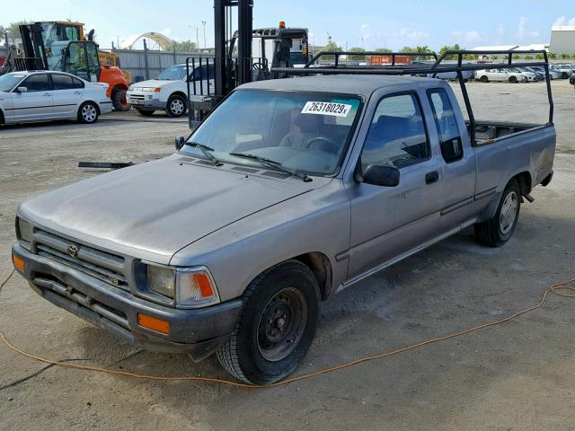 JT4VN93D3R5042527 - 1994 TOYOTA PICKUP 1/2 SILVER photo 2