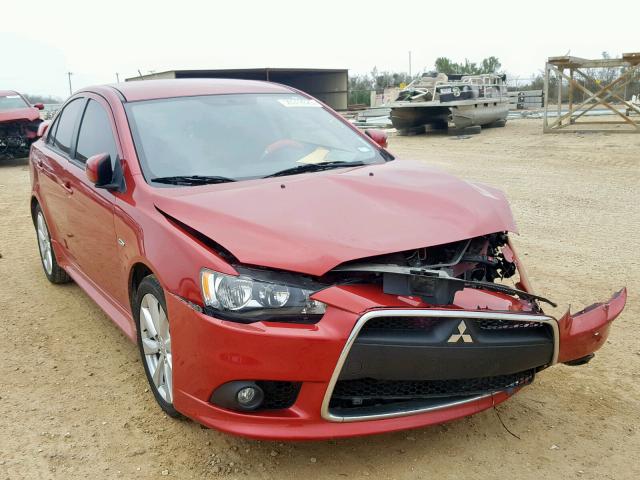 JA32U8FW2FU010469 - 2015 MITSUBISHI LANCER GT RED photo 1