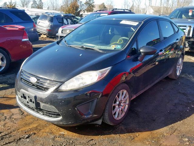 3FADP4AJ1BM137949 - 2011 FORD FIESTA S BLACK photo 2