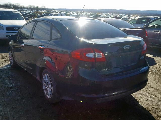 3FADP4AJ1BM137949 - 2011 FORD FIESTA S BLACK photo 3