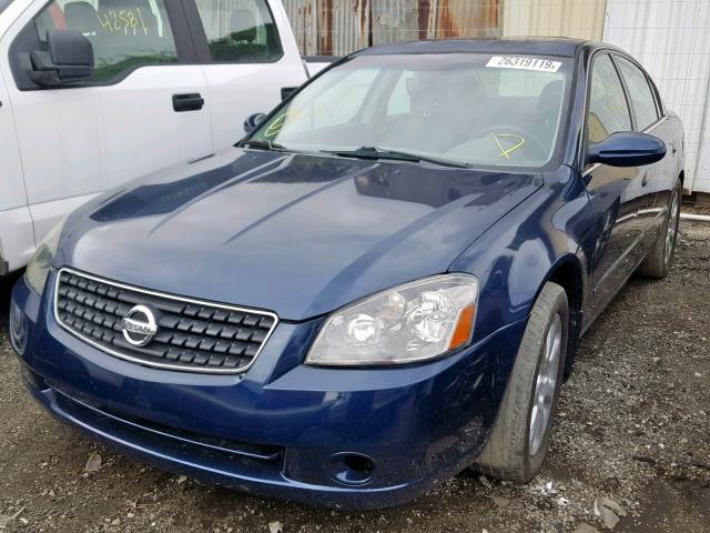 1N4BL11D35C165253 - 2005 NISSAN ALTIMA SE BLUE photo 2