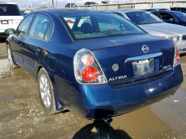 1N4BL11D35C165253 - 2005 NISSAN ALTIMA SE BLUE photo 3