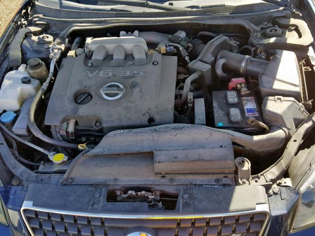 1N4BL11D35C165253 - 2005 NISSAN ALTIMA SE BLUE photo 7