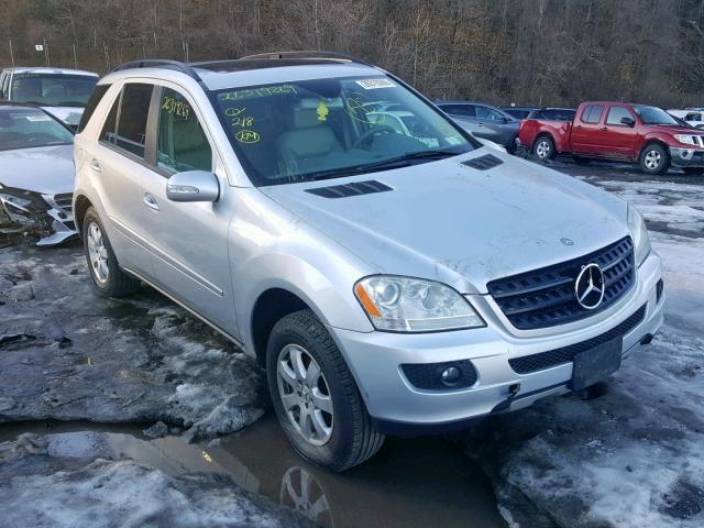 4JGBB86E16A092285 - 2006 MERCEDES-BENZ ML 350 SILVER photo 1