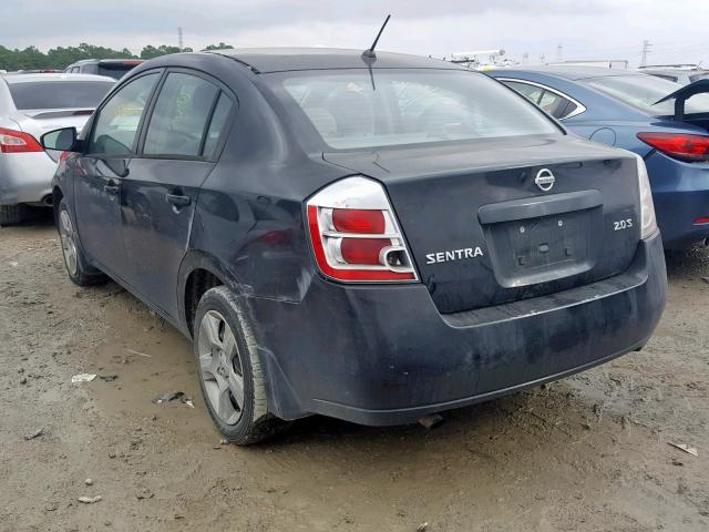 3N1AB61E07L613487 - 2007 NISSAN SENTRA 2.0 BLACK photo 3