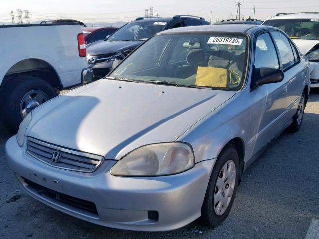 2HGEJ6619YH528425 - 2000 HONDA CIVIC BASE Gümüş foto 2