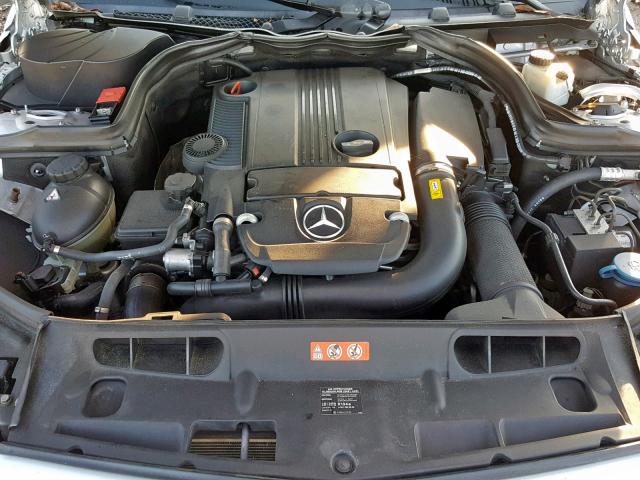 WDDGF4HB7CR213267 - 2012 MERCEDES-BENZ C 250 SILVER photo 7