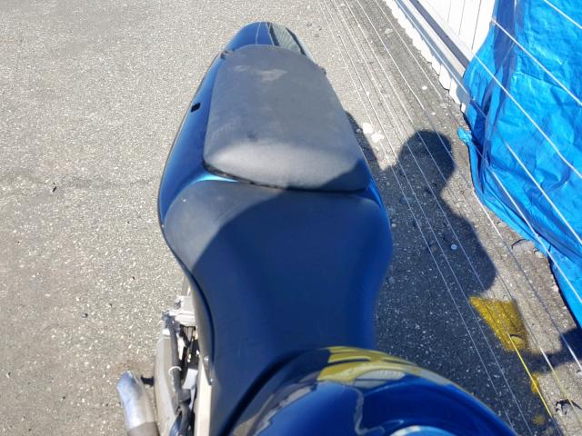 JKAZX4J195A055124 - 2005 KAWASAKI ZX600 J1 BLUE photo 6