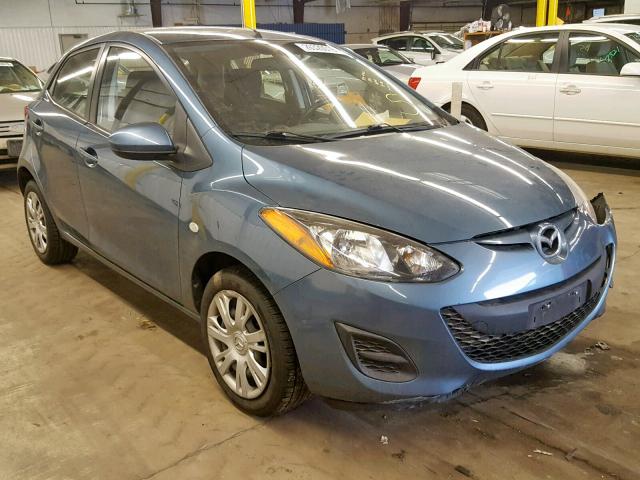 JM1DE1KY8E0171937 - 2014 MAZDA MAZDA2 SPO BLUE photo 1