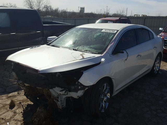 1G4GE5ED0BF326112 - 2011 BUICK LACROSSE C WHITE photo 2