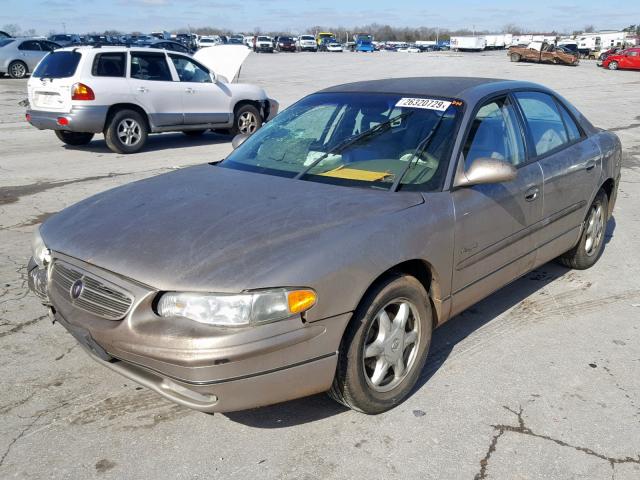 2G4WB55K811246632 - 2001 BUICK REGAL LS GOLD photo 2