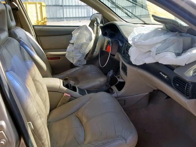 2G4WB55K811246632 - 2001 BUICK REGAL LS GOLD photo 5