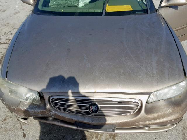 2G4WB55K811246632 - 2001 BUICK REGAL LS GOLD photo 7