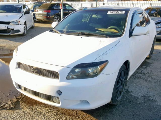 JTKDE167570175103 - 2007 TOYOTA SCION TC თეთრი ფოტო 2