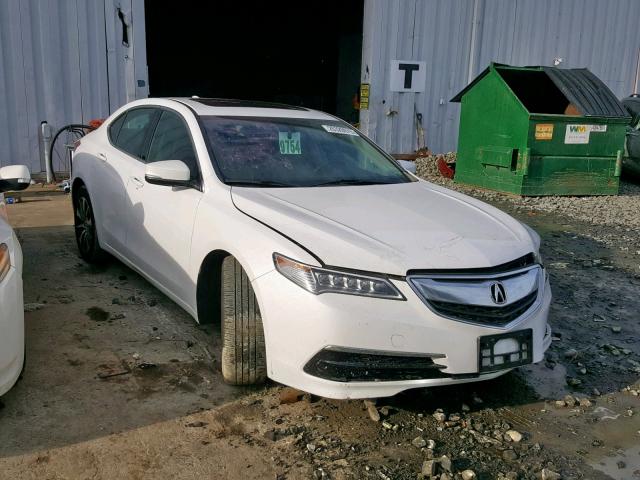 19UUB1F35FA027170 - 2015 ACURA TLX WHITE photo 1