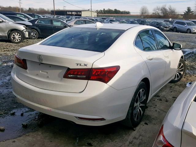 19UUB1F35FA027170 - 2015 ACURA TLX WHITE photo 4