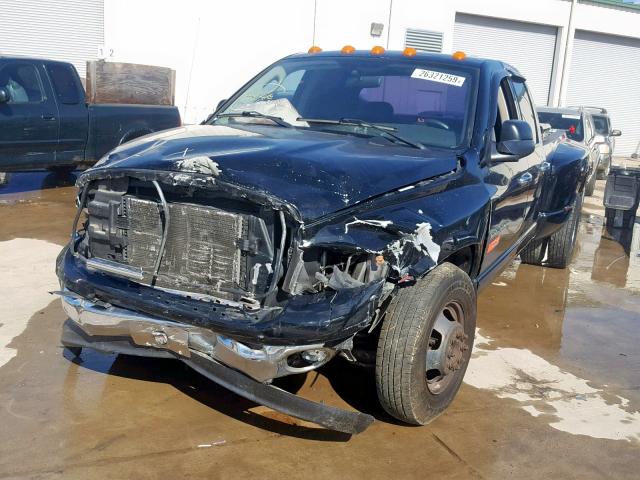 3D7MA48C44G189604 - 2004 DODGE RAM 3500 S BLACK photo 2