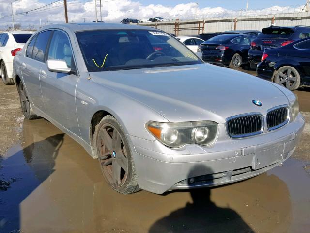 WBAGL63472DP55792 - 2002 BMW 745 I SILVER photo 1