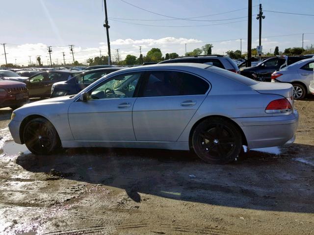 WBAGL63472DP55792 - 2002 BMW 745 I SILVER photo 9