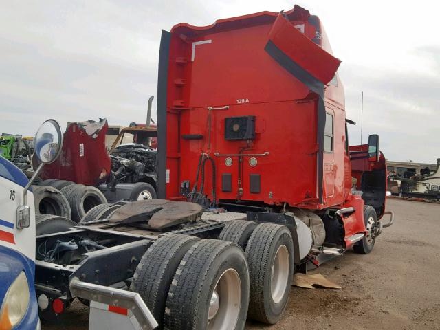 1XKYDP9X1GJ495799 - 2016 KENWORTH CONSTRUCTI RED photo 4