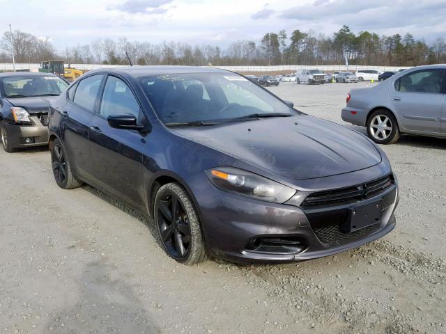 1C3CDFBB6FD204794 - 2015 DODGE DART SXT GRAY photo 1