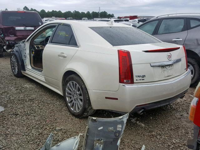 1G6DK5EV0A0135724 - 2010 CADILLAC CTS PERFOR WHITE photo 3