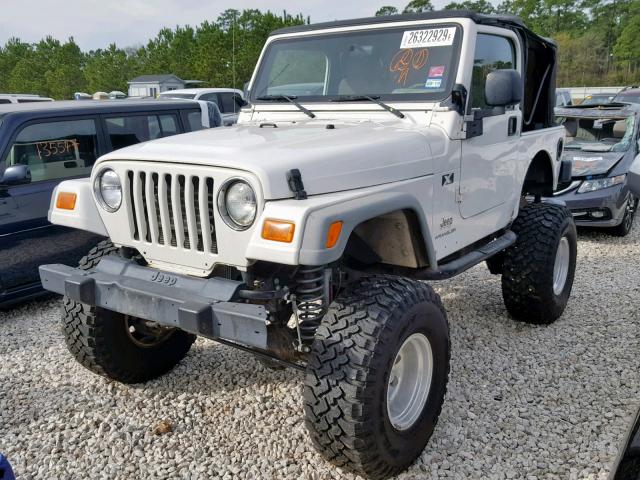 1J4FA39S73P332312 - 2003 JEEP WRANGLER C WHITE photo 2