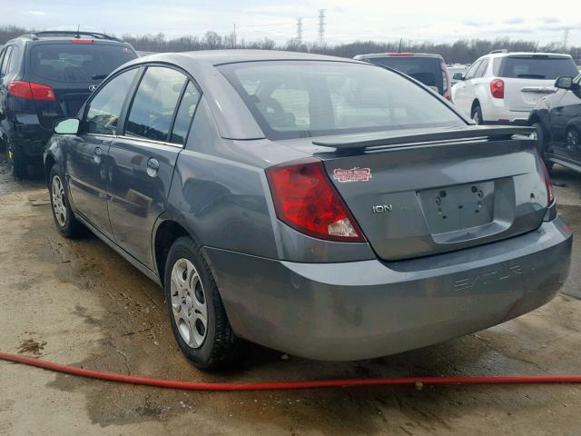 1G8AJ52F45Z106593 - 2005 SATURN ION LEVEL GRAY photo 3