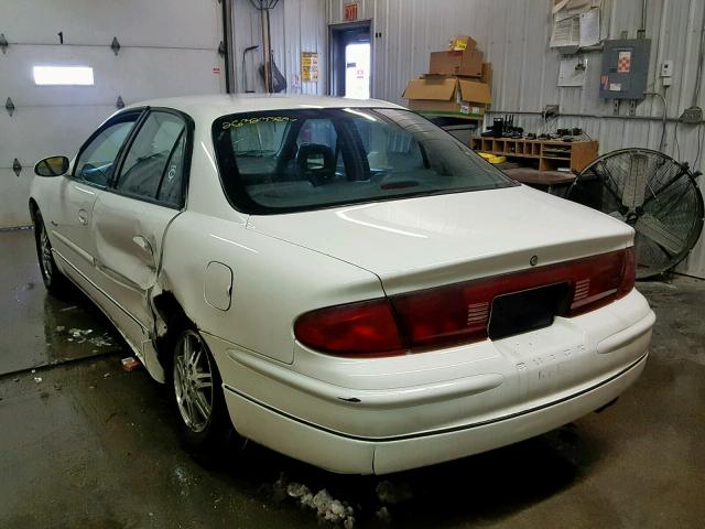 2G4WB55K911170032 - 2001 BUICK REGAL LS WHITE photo 3