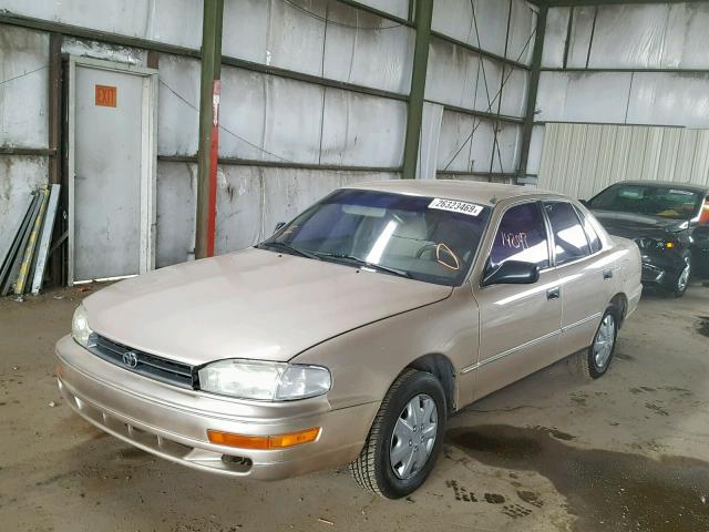 JT2SK11E6P0142441 - 1993 TOYOTA CAMRY DX GOLD photo 2