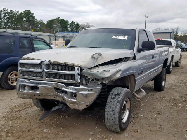 3B7KF23641G192362 - 2001 DODGE RAM 2500 SILVER photo 2