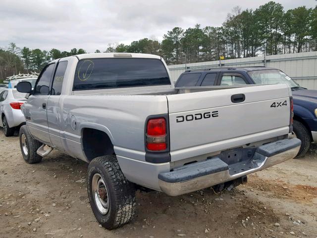 3B7KF23641G192362 - 2001 DODGE RAM 2500 SILVER photo 3