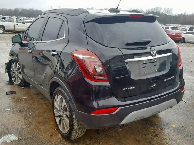 KL4CJASB1JB601299 - 2018 BUICK ENCORE PRE BLACK photo 3