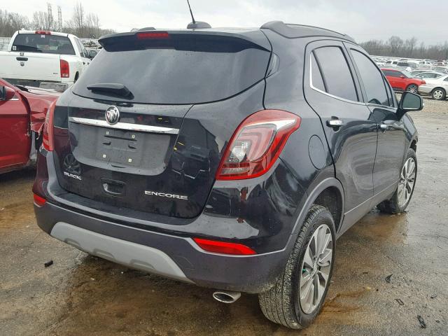 KL4CJASB1JB601299 - 2018 BUICK ENCORE PRE BLACK photo 4