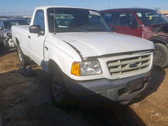 1FTYR10U83PB02076 - 2003 FORD RANGER WHITE photo 1