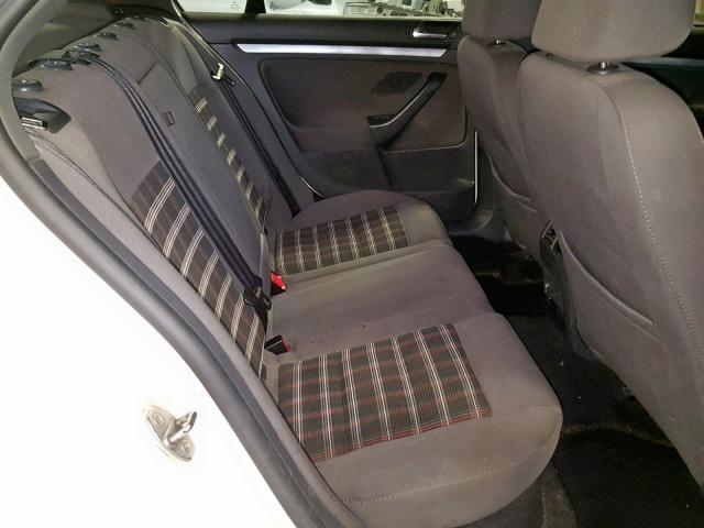 3VWDJ71K78M072990 - 2008 VOLKSWAGEN GLI თეთრი ფოტო 6