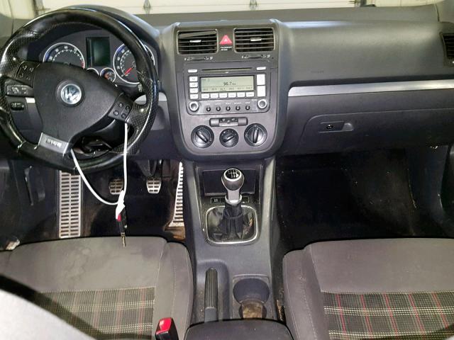 3VWDJ71K78M072990 - 2008 VOLKSWAGEN GLI თეთრი ფოტო 9