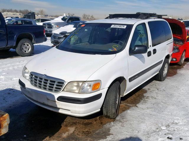 1GNDU03E8XD320030 - 1999 CHEVROLET VENTURE WHITE photo 2