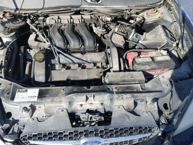 1FAFP55SX1G256819 - 2001 FORD TAURUS SES BLACK photo 7