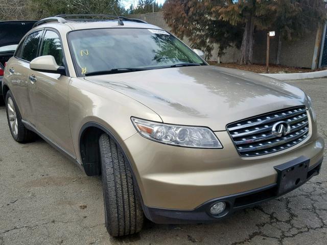 JNRBS08W43X002762 - 2003 INFINITI FX45 GOLD photo 1