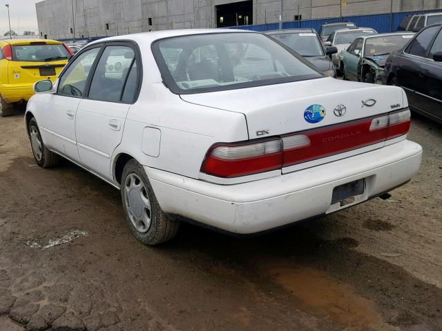 1NXBB02E9TZ422501 - 1996 TOYOTA COROLLA DX WHITE photo 3