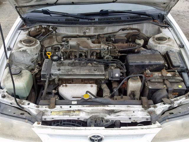 1NXBB02E9TZ422501 - 1996 TOYOTA COROLLA DX WHITE photo 7